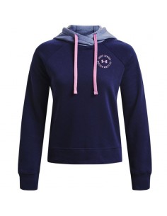 Under Armour Γυναικείο Φούτερ με Κουκούλα Μωβ 1373031-410 2