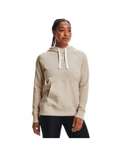 Under Armour Γυναικείο Φούτερ με Κουκούλα Μπεζ 1356317-783