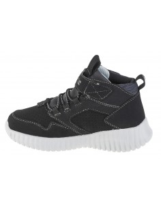 Skechers Elite Flex-Hydrox Παιδικά Μποτάκια με Σκρατς & Κορδόνια Μαύρα 97895L-BLK 2