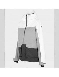 4F H4Z22-KUDN005-10S Γυναικείο Μπουφάν για Σκι & Snowboard Πολύχρωμο