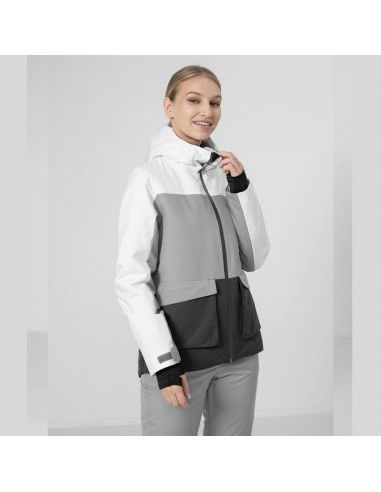 4F H4Z22-KUDN005-10S Γυναικείο Μπουφάν για Σκι & Snowboard Πολύχρωμο 4F H4Z22-KUDN005-10S Γυναικείο Μπουφάν για Σκι & Snowboard Πολύχρωμο