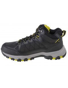 Skechers Selmen 204477-BLK Ανδρικά Ορειβατικά Μποτάκια Αδιάβροχα Μαύρα 2