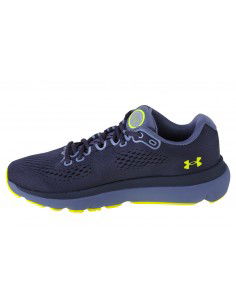 Under Armour HOVR Infinite 4 3024897-500 Ανδρικά Αθλητικά Παπούτσια Running Tempered Steel / Aurora Purple / Yellow Ray 2