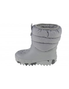 Crocs Classic Neo Puff Παιδικά Μποτάκια Χιονιού Γκρι 207683-007 2