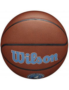 Wilson NBA Minnesota Timberwolves Μπάλα Μπάσκετ Indoor/Outdoor WTB3100XBMIN 2