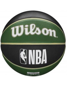 Wilson NBA Team Tribute Milwaukee Bucks Μπάλα Μπάσκετ Outdoor WTB1300XBMIL 2