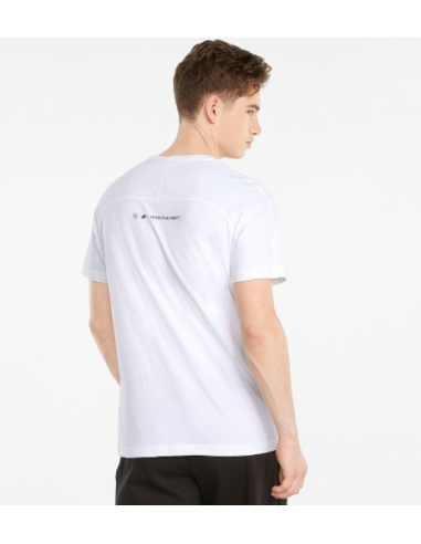 Puma Ανδρικό T-shirt Λευκό με Στάμπα 531183-02 Puma Ανδρικό T-shirt Λευκό με Στάμπα 531183-02