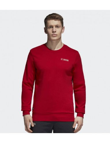 Adidas Bayern Munich Ανδρικό Φούτερ Κόκκινο CW7340 Adidas Bayern Munich Ανδρικό Φούτερ Κόκκινο CW7340