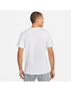 Nike Poland Crest Ανδρικό T-shirt Λευκό με Στάμπα DH7604-100 2