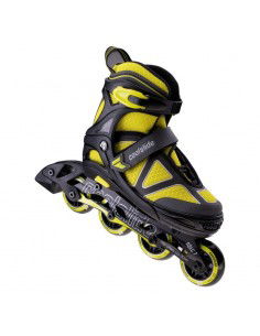 Coolslide 92800438987 Inline Αυξομειούμενα Rollers Κίτρινα Ενηλίκων 2