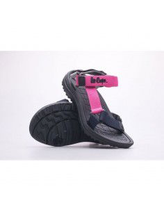 Lee Cooper Παιδικά Πέδιλα Κόκκινα LCW-22-34-0957K 2