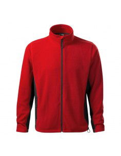 Malfini Ανδρική Ζακέτα Fleece με Φερμουάρ Κόκκινη MLI-52707