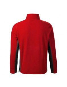 Malfini Ανδρική Ζακέτα Fleece με Φερμουάρ Κόκκινη MLI-52707 2