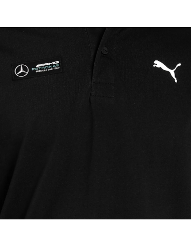 Puma Mercedes F1 Essentials Ανδρικό T-shirt Polo Μαύρο 599622-01 Puma Mercedes F1 Essentials Ανδρικό T-shirt Polo Μαύρο 599622-01