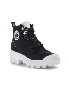 Palladium Pampa Mono Γυναικεία Μποτάκια Ροζ 77321-613-M