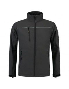 Tricorp T53T4 Ανδρικό Χειμωνιάτικο Μπουφάν Softshell Αδιάβροχο και Αντιανεμικό Γκρι 2