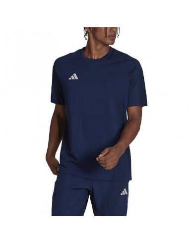 Adidas Ανδρικό T-shirt Navy Μπλε Μονόχρωμο HK8035 Adidas Ανδρικό T-shirt Navy Μπλε Μονόχρωμο HK8035