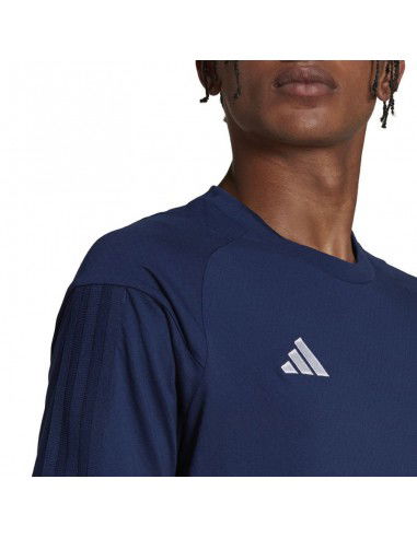 Adidas Ανδρικό T-shirt Navy Μπλε Μονόχρωμο HK8035 Adidas Ανδρικό T-shirt Navy Μπλε Μονόχρωμο HK8035