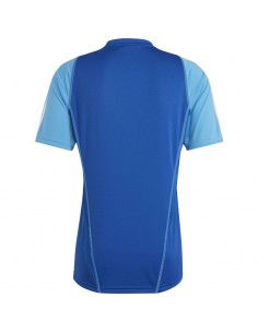 Adidas Tiro 23 Competition Ανδρικό T-shirt Μπλε με Λογότυπο HU1296 2