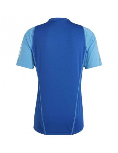 Adidas Tiro 23 Competition Ανδρικό T-shirt Μπλε με Λογότυπο HU1296 Adidas Tiro 23 Competition Ανδρικό T-shirt Μπλε με Λογότυπο HU1296