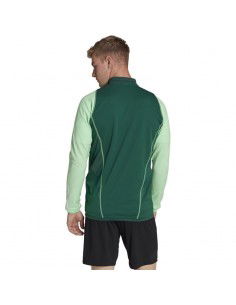 Adidas Tiro Essentials Ανδρική Ζακέτα με Φερμουάρ Πράσινη HU1303 2
