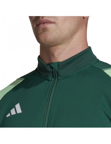 Adidas Tiro Essentials Ανδρική Ζακέτα με Φερμουάρ Πράσινη HU1303 Adidas Tiro Essentials Ανδρική Ζακέτα με Φερμουάρ Πράσινη HU1303