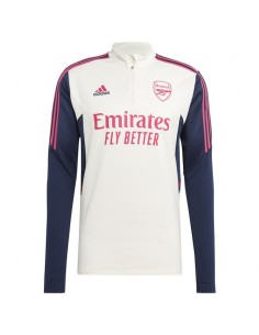 Adidas Condivo 22 Ανδρική Μπλούζα με Φερμουάρ Μακρυμάνικη Off White / Collegiate Navy HT4437