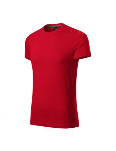 Malfini Ανδρικό Διαφημιστικό T-shirt Κοντομάνικο σε Κόκκινο Χρώμα MLI-15071