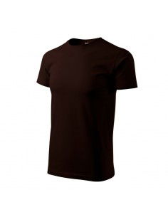 Malfini Ανδρικό Διαφημιστικό T-shirt Κοντομάνικο σε Καφέ Χρώμα MLI-12927