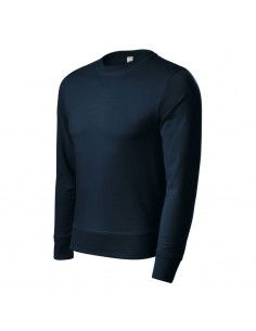 Malfini Ανδρικό Φούτερ με Κουκούλα Navy Μπλε MLI-P4102