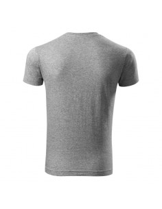 Malfini Ανδρικό Διαφημιστικό T-shirt Κοντομάνικο σε Γκρι Χρώμα MLI-14312 2