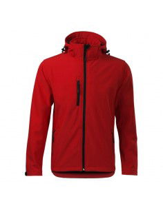 Malfini Performance Ανδρικό Χειμωνιάτικο Μπουφάν Softshell Αδιάβροχο και Αντιανεμικό Κόκκινο MLI-52207 2