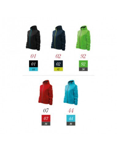 Malfini Softshell Γυναικείο Μπουφάν Μαύρο MLI-51401 Malfini Softshell Γυναικείο Μπουφάν Μαύρο MLI-51401