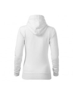 Malfini Cape Γυναικείο Φούτερ με Κουκούλα Λευκό MLI-41400 2