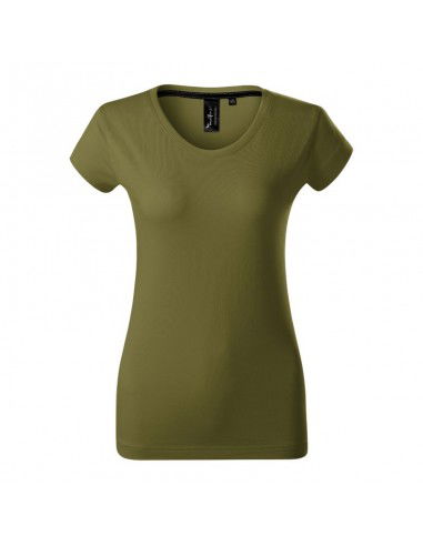 Malfini Γυναικείο Διαφημιστικό T-shirt Κοντομάνικο σε Χακί Χρώμα MLI-154A3 Malfini Γυναικείο Διαφημιστικό T-shirt Κοντομάνικο σε Χακί Χρώμα MLI-154A3