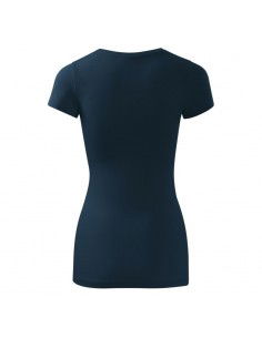 Malfini Γυναικείο Διαφημιστικό T-shirt Κοντομάνικο σε Navy Μπλε Χρώμα MLI-14102 2