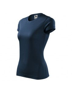 Malfini Γυναικείο Διαφημιστικό T-shirt Κοντομάνικο σε Navy Μπλε Χρώμα MLI-14002