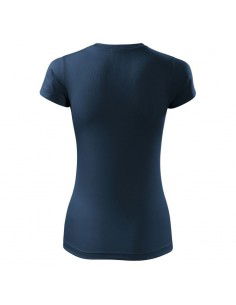 Malfini Γυναικείο Διαφημιστικό T-shirt Κοντομάνικο σε Navy Μπλε Χρώμα MLI-14002 2