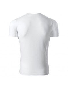 Malfini Ανδρικό Διαφημιστικό T-shirt Κοντομάνικο σε Λευκό Χρώμα MLI-P7100 2