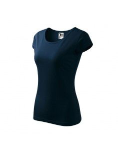 Malfini Γυναικείο Διαφημιστικό T-shirt Κοντομάνικο σε Navy Μπλε Χρώμα MLI-12202