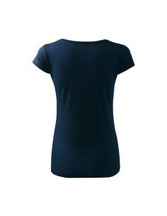 Malfini Γυναικείο Διαφημιστικό T-shirt Κοντομάνικο σε Navy Μπλε Χρώμα MLI-12202 2