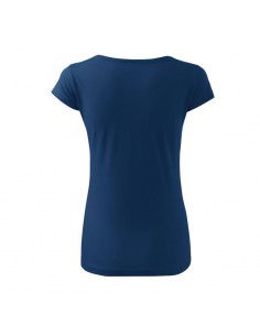 Malfini Γυναικείο Διαφημιστικό T-shirt Κοντομάνικο σε Navy Μπλε Χρώμα MLI-12287 2