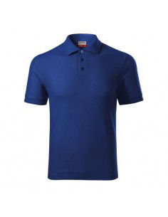 Malfini MLI-R2205 Ανδρικό T-shirt Polo Μπλε 2