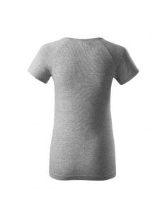 Malfini Γυναικείο Διαφημιστικό T-shirt Κοντομάνικο σε Γκρι Χρώμα MLI-12812 2