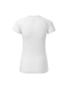 Malfini Γυναικείο Διαφημιστικό T-shirt Κοντομάνικο σε Λευκό Χρώμα MLI-17600 2