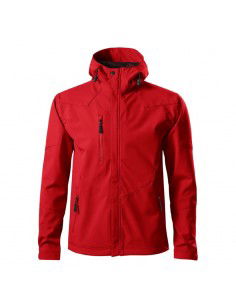Malfini Ανδρικό Χειμωνιάτικο Μπουφάν Softshell Αδιάβροχο και Αντιανεμικό Κόκκινο MLI-53107 2