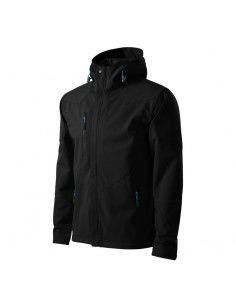 Malfini Ανδρικό Χειμωνιάτικο Μπουφάν Softshell Αδιάβροχο και Αντιανεμικό Μαύρο MLI-53101