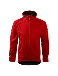 Malfini Ανδρικό Χειμωνιάτικο Μπουφάν Softshell Αδιάβροχο και Αντιανεμικό Κόκκινο MLI-51507 2