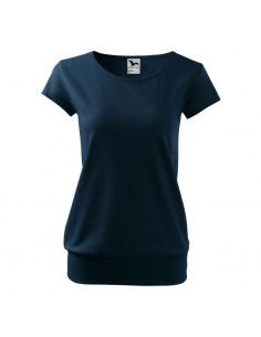 Adler Γυναικείο Διαφημιστικό T-shirt Κοντομάνικο σε Navy Μπλε Χρώμα MLI-12002 2