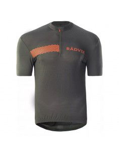 Radvik Charlie Gts 92800406884 Ανδρική Κοντομάνικη Μπλούζα Ποδηλασίας Μαύρη